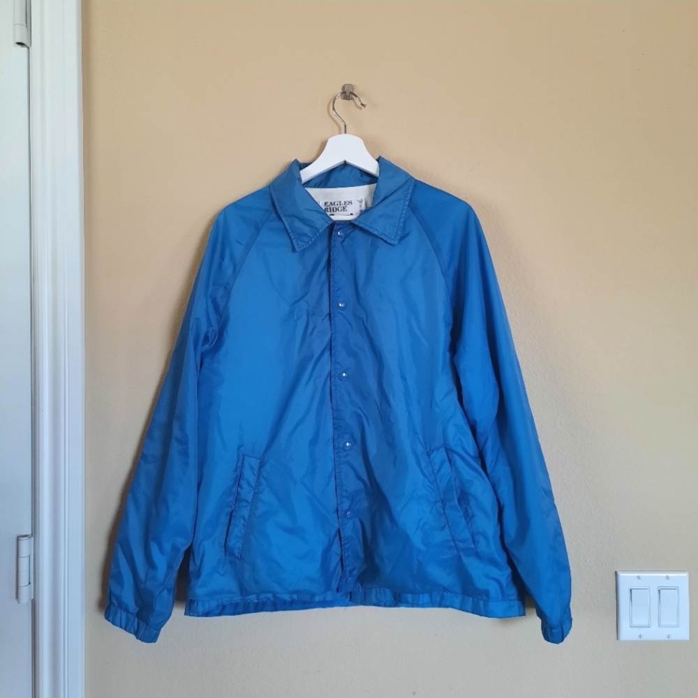 Eagle Ridge Vintage Windbreaker Bomber 80s 90s Retro